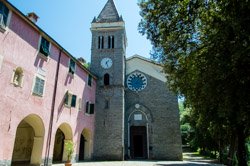 Sanctuaire Notre Dame de Soviore, Monterosso, Italie