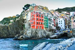 Bairro dos pescadores, Riomaggiore, Itália