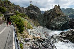 Wanderweg von Levanto nach Bonassola, Cinque Terre, Italien