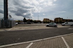 Parkplatz Palaspezia, La Spezia, Italien