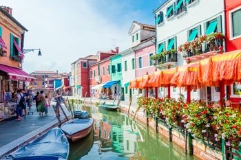 Burano Island, Venice, Italy